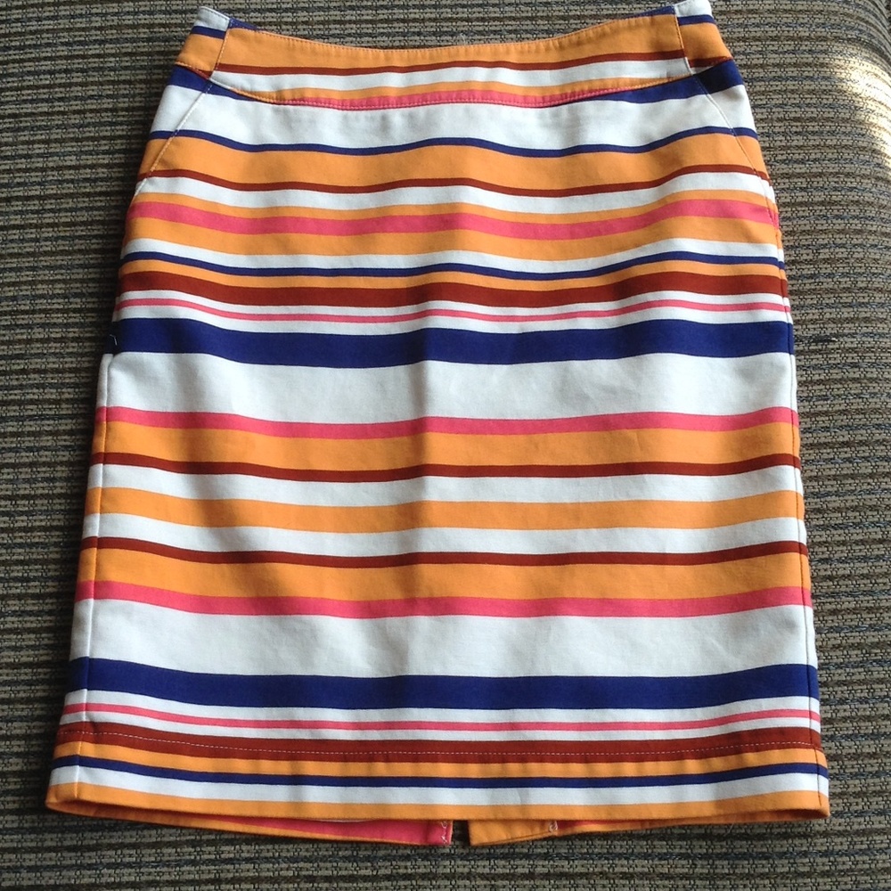 Merona Striped Pencil Skirt